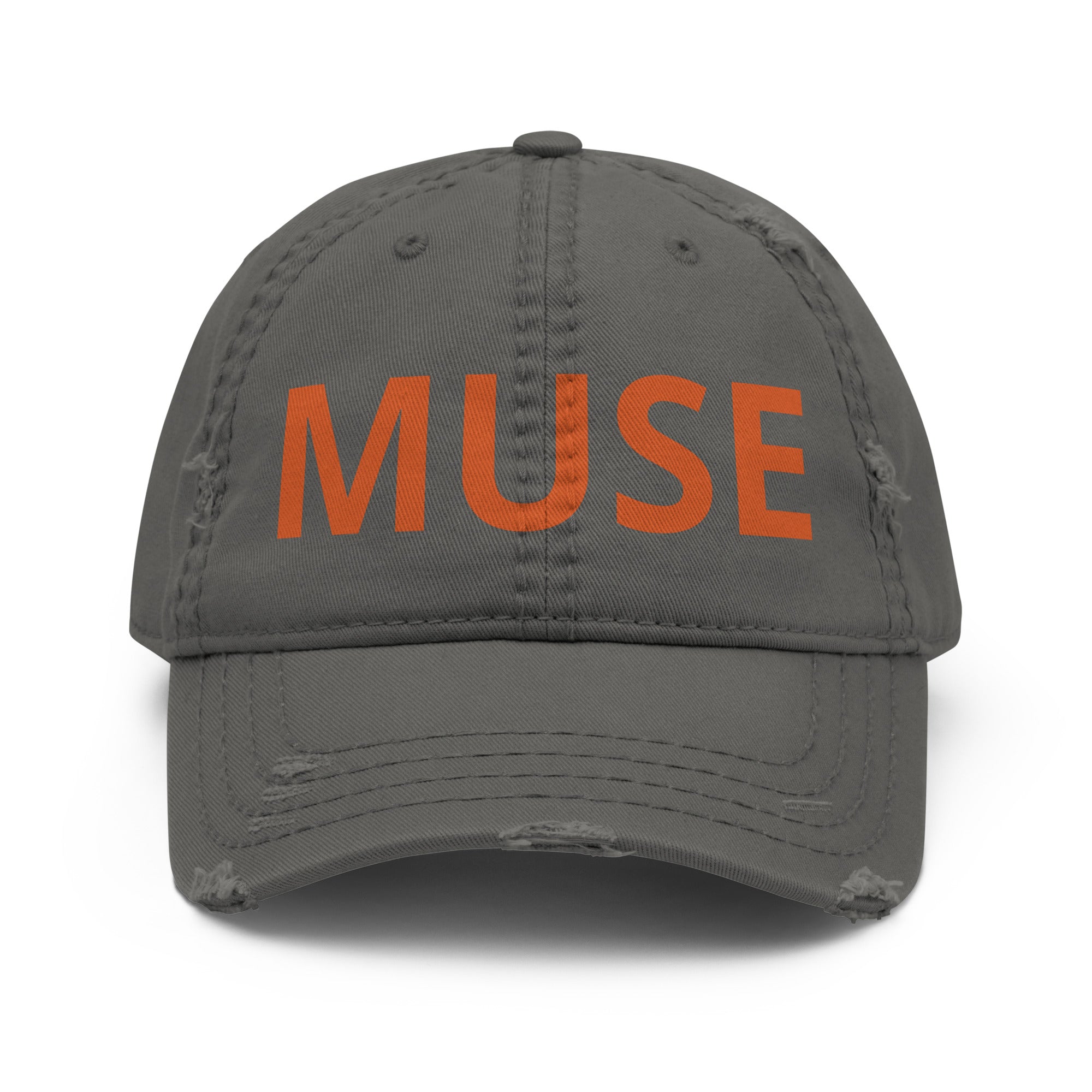 "MUSE"  Women's Distressed Sports Cap